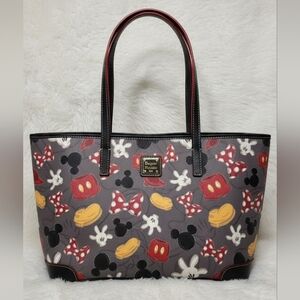 DISNEY PARKS X DOONEY & BOURKE Mickey Tote Minnie "Mickey Mania" Leather